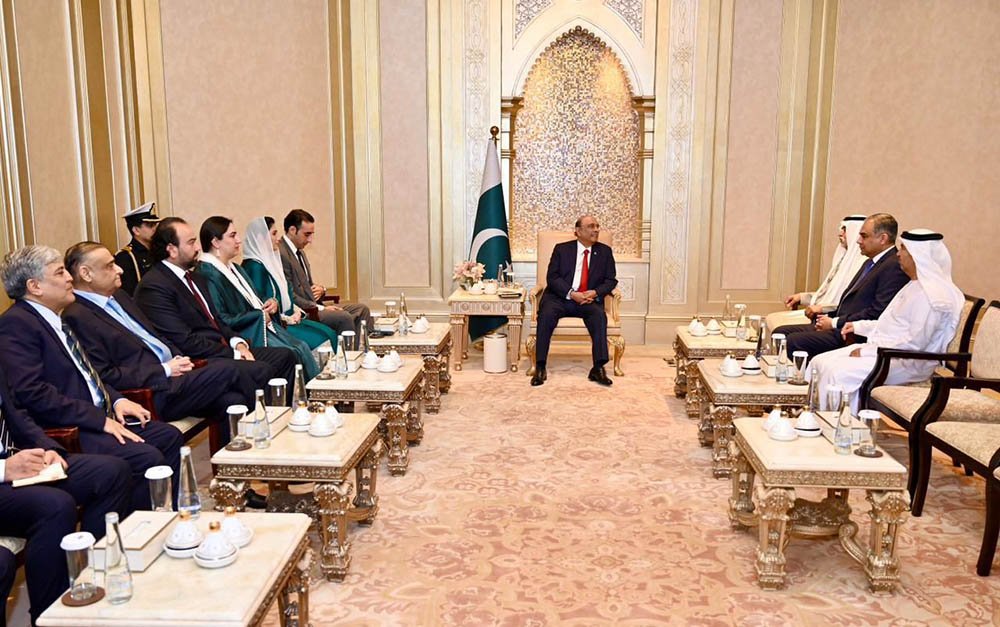 President Zardari Praises Sheikh Mohamed bin Zayed, Hails UAE’s Vision of Tolerance and Human Fraternity